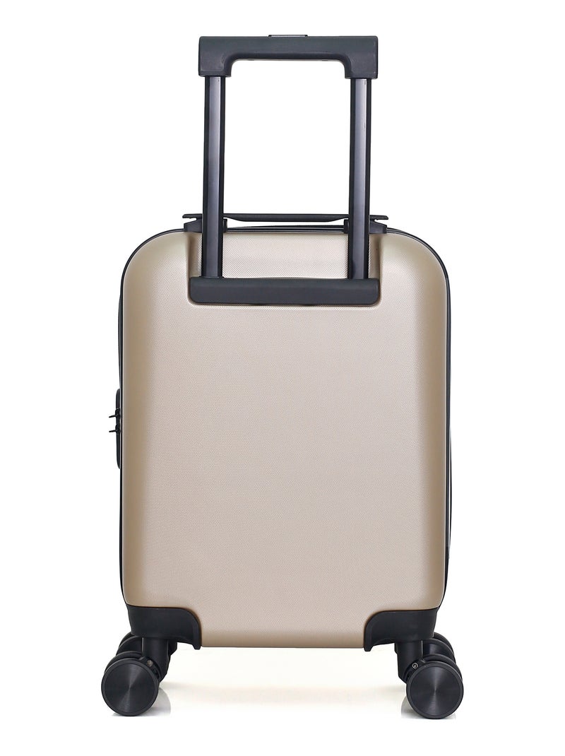 SWISS KOPPER - Valise Cabine XXS WIL 46 cm 4 Roues Beige - Kiabi
