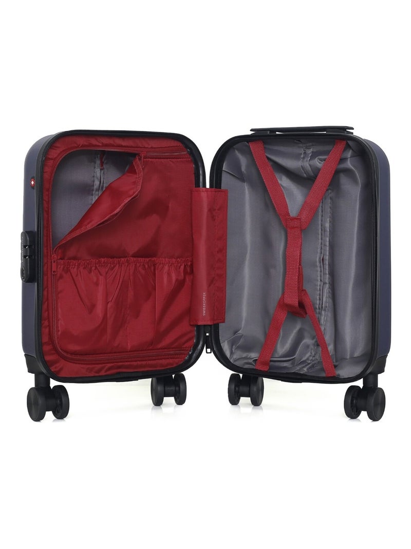 SWISS KOPPER - Valise Cabine XXS WIL 46 cm 4 Roues Bleu Bleu marine - Kiabi