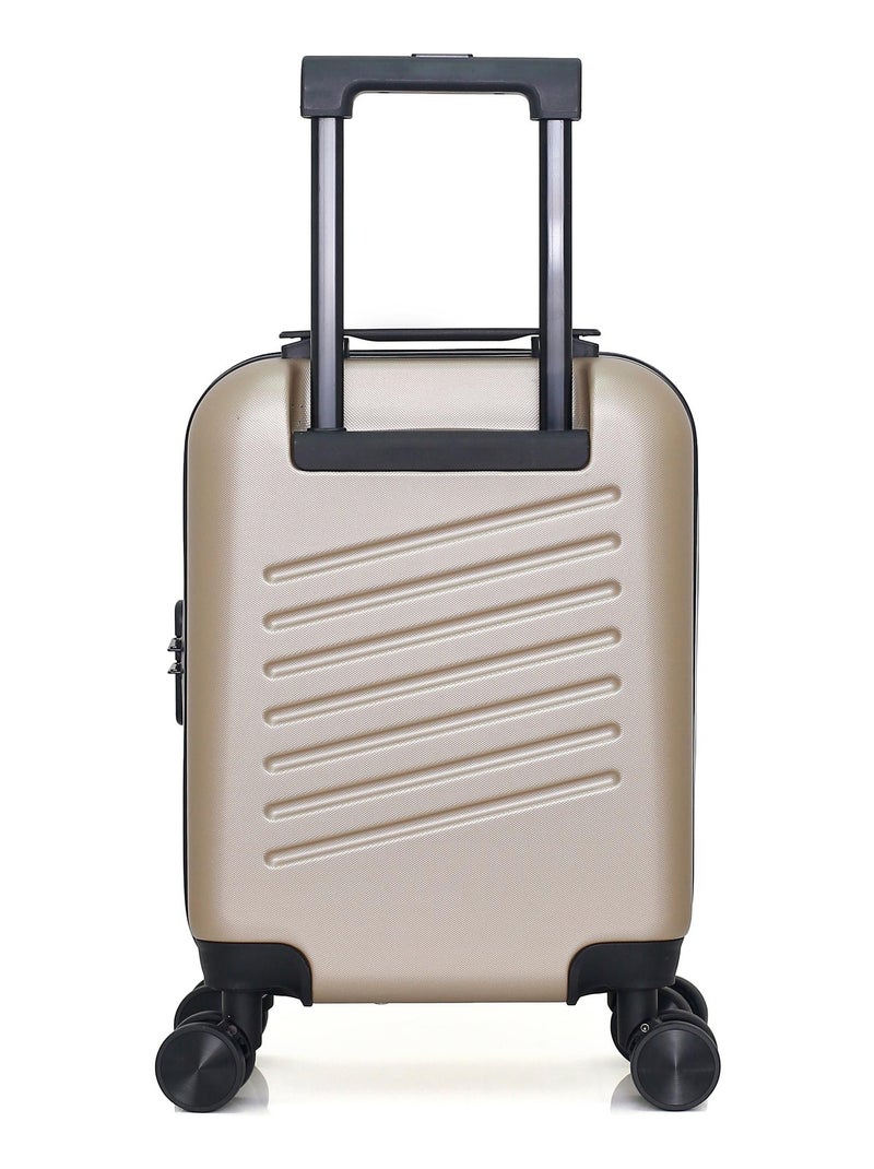 SWISS KOPPER - Valise Cabine XXS ZURICH 46 cm 4 Roues Beige - Kiabi