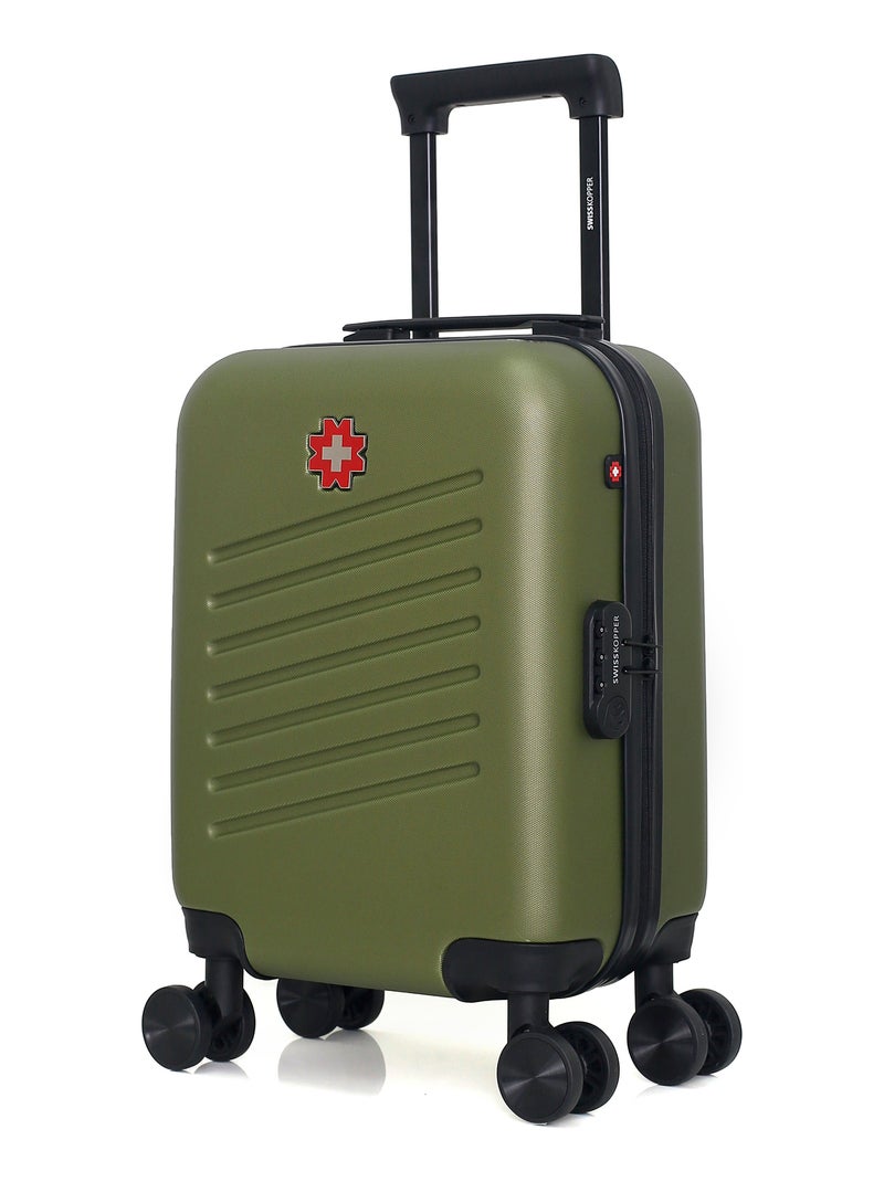 SWISS KOPPER - Valise Cabine XXS ZURICH 46 cm 4 Roues Kaki - Kiabi