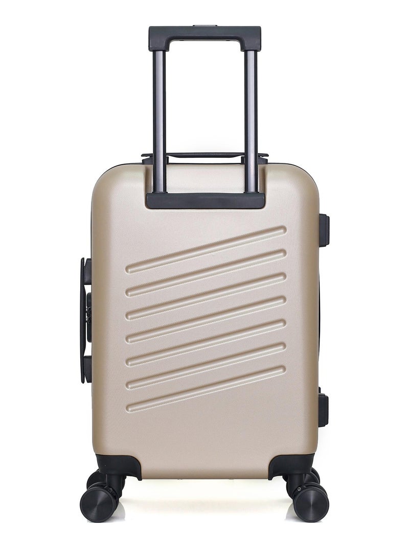 SWISS KOPPER - Valise Cabine ZURICH 55 cm 4 Roues Beige - Kiabi