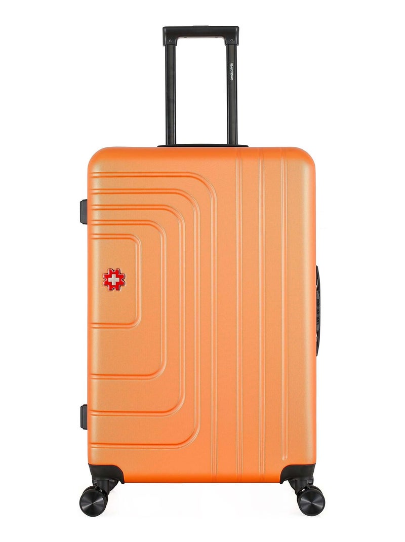 SWISS KOPPER - Valise Grand Format ABS RÜTI 4 Roues 75 cm Terracotta - Kiabi