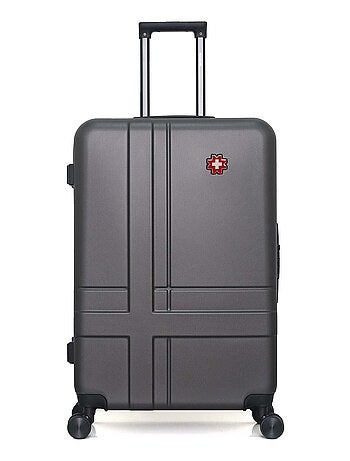 SWISS KOPPER - Valise Grand Format ABS USTER 4 Roues 75 cm