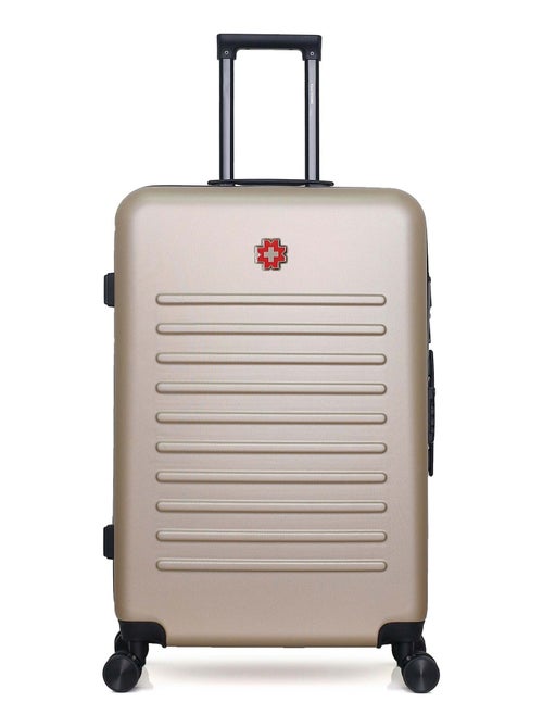 SWISS KOPPER - Valise Grand Format ABS WIL 4 Roues 75 cm - Kiabi
