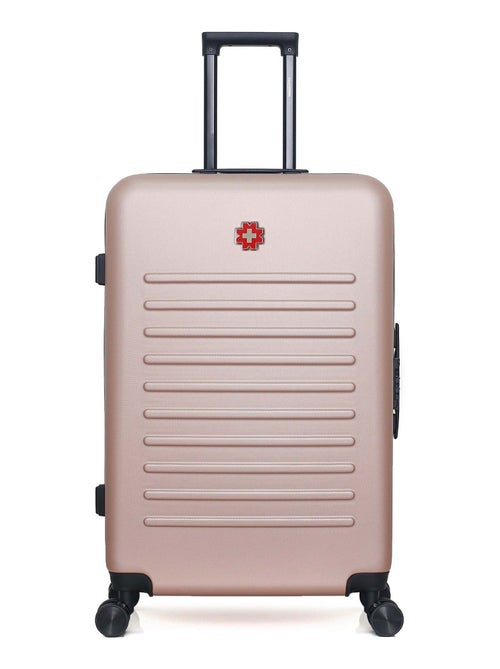SWISS KOPPER - Valise Grand Format ABS WIL 4 Roues 75 cm - Kiabi