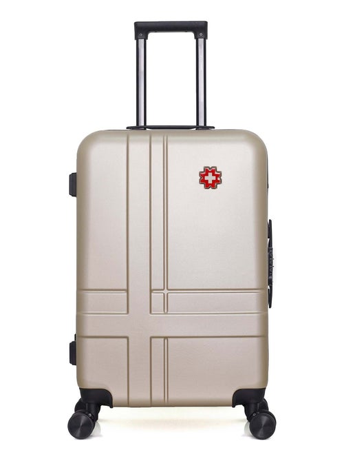 SWISS KOPPER - Valise Weekend ABS USTER 4 Roues 65 cm - Kiabi