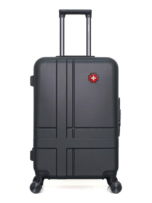 SWISS KOPPER - Valise Weekend ABS USTER 4 Roues 65 cm - Kiabi