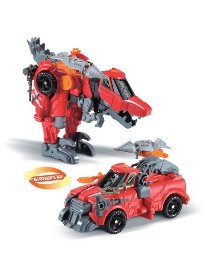 Switch & Go Dinos Warrior Super Vélociraptor Rouge - Kiabi