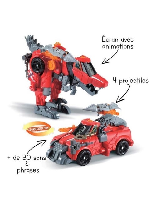 Switch & Go Dinos Warrior Super Vélociraptor - Kiabi