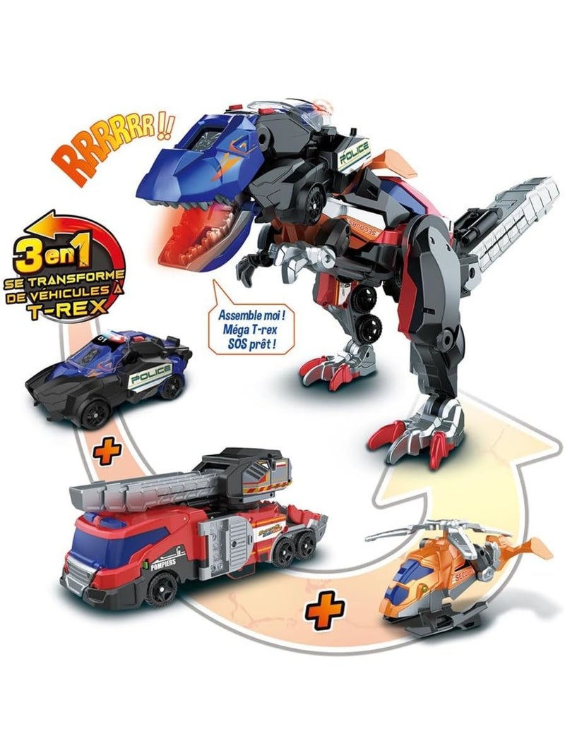 Switch&go Trio Le Mega T-rex - Vtech Multicolore - Kiabi