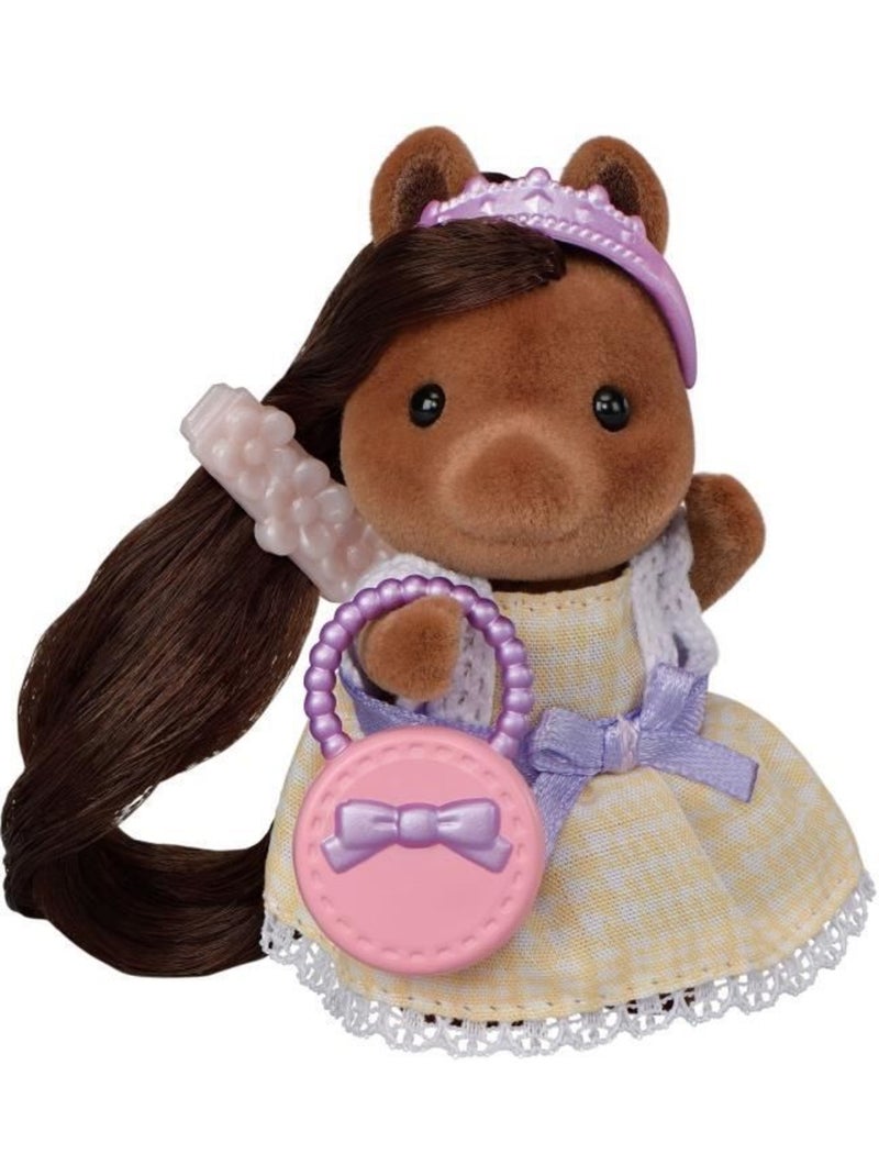 Sylvanian families - les amis poney et leurs kits de coiffure Violet - Kiabi