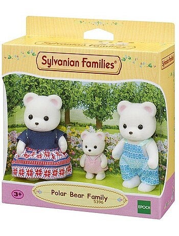 SYLVANIAN FAMILIES 5396 La Famille Ours Polaire - Les familles