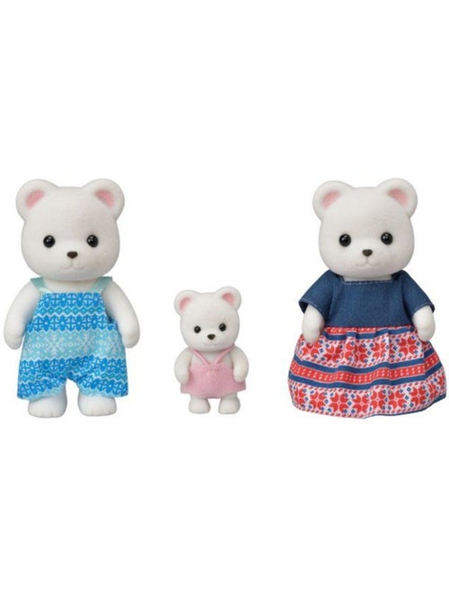 Sylvanian families 5396 la famille ours polaire - les familles - Kiabi