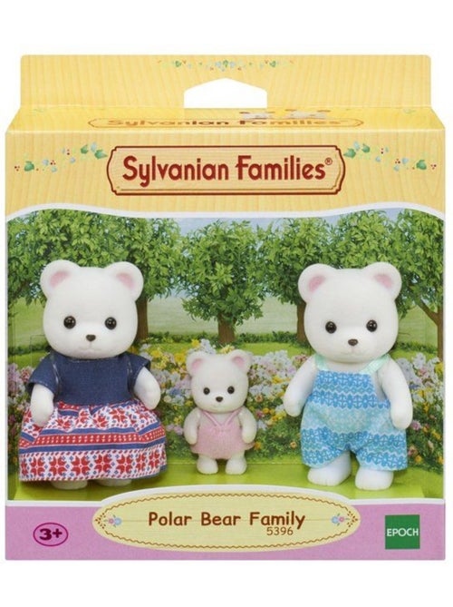Sylvanian families 5396 la famille ours polaire - les familles - Kiabi