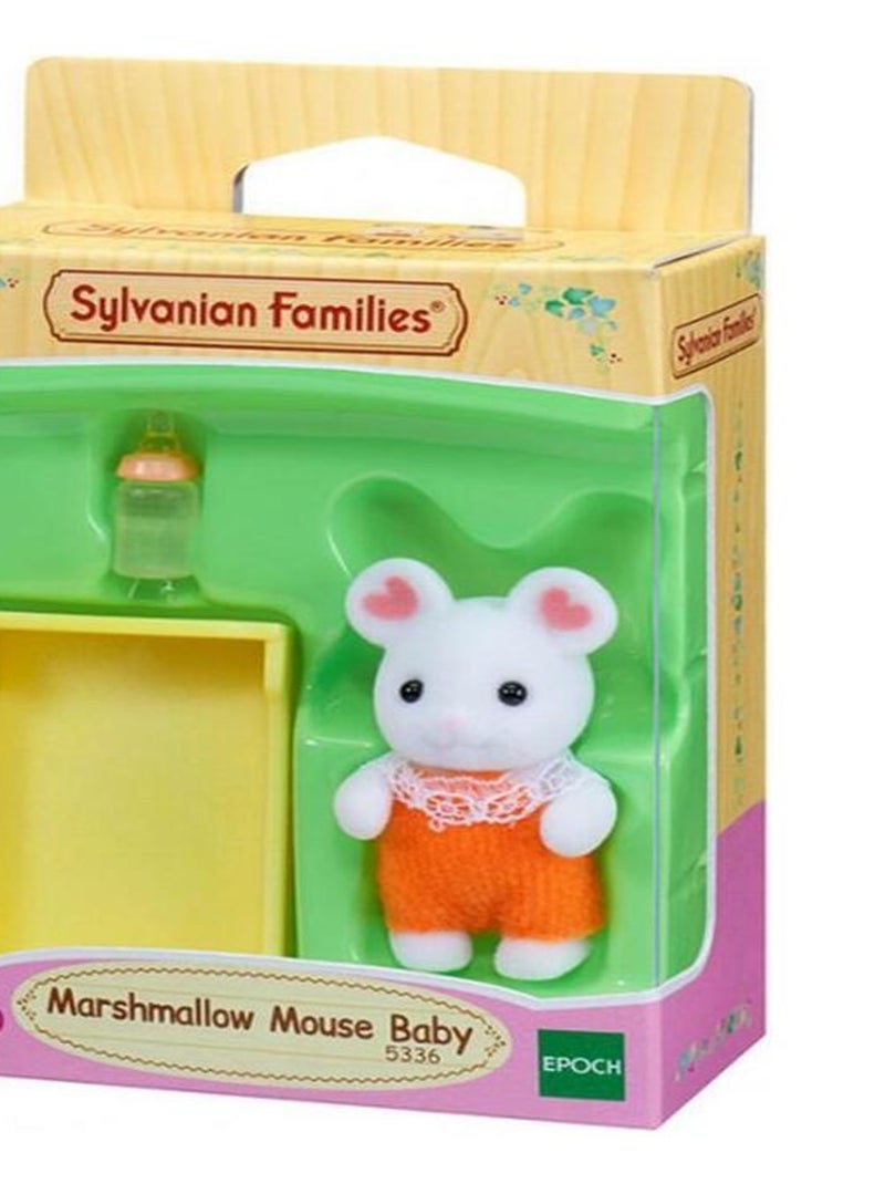 Sylvanian Families 5408 : Le bébé souris marshmallow N/A - Kiabi