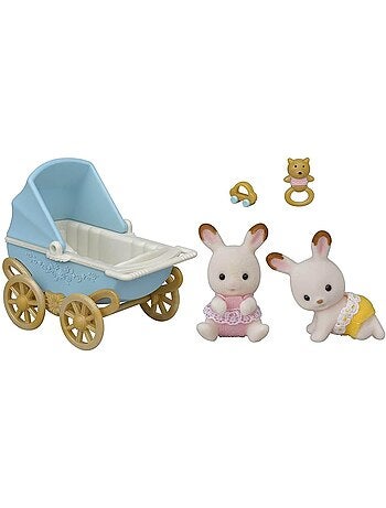 Sylvanian Families 5432 : Les jumeaux lapin chocolat