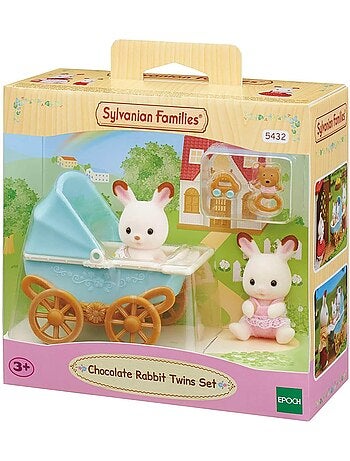 Sylvanian Families 5432 : Les jumeaux lapin chocolat