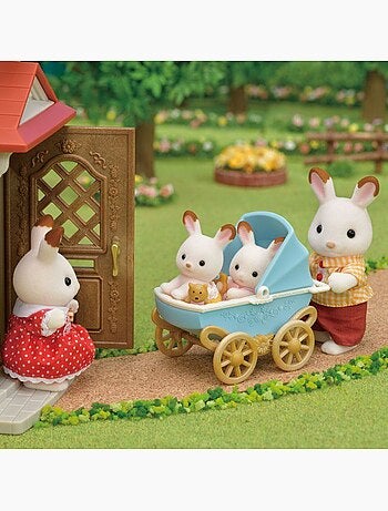 Sylvanian Families 5432 : Les jumeaux lapin chocolat