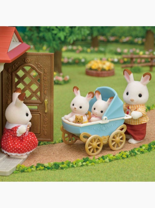 Sylvanian Families 5432 : Les jumeaux lapin chocolat - Kiabi