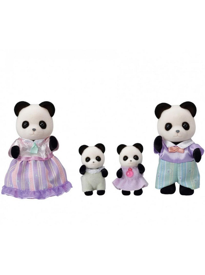 Sylvanian Families 5529 :  La famille panda Rose - Kiabi