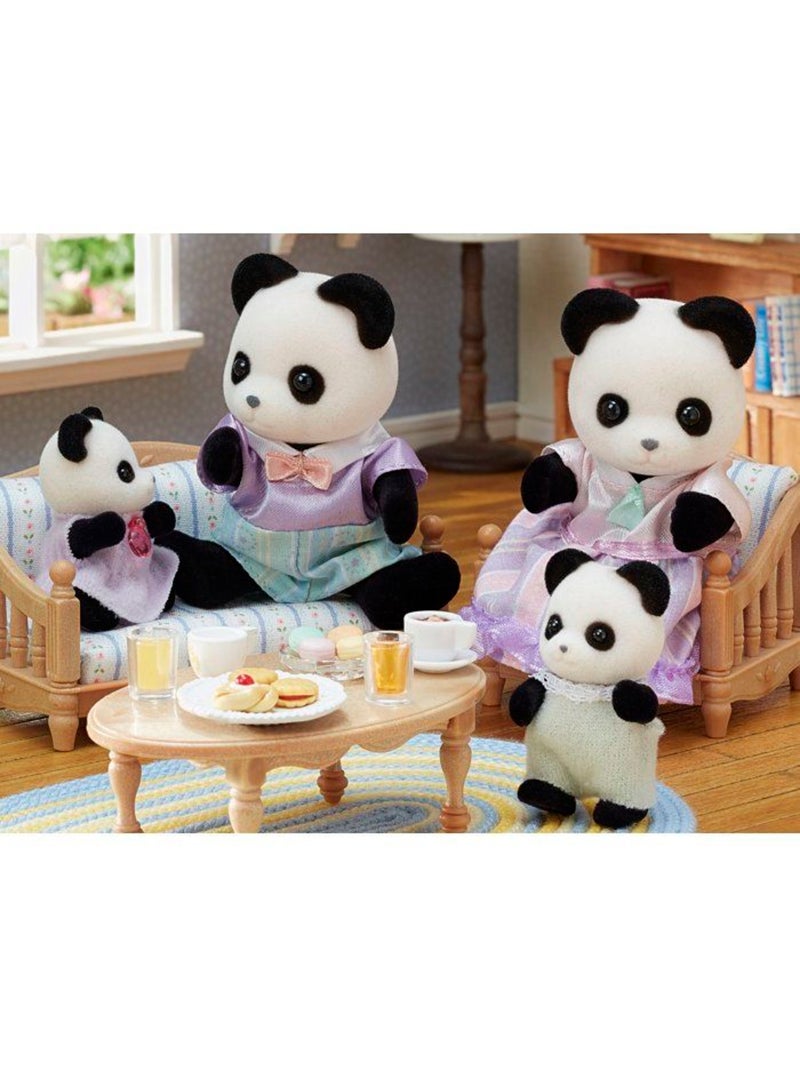 Sylvanian Families 5529 :  La famille panda Rose - Kiabi