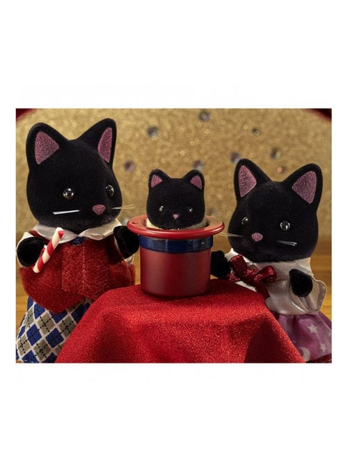 Sylvanian Families 5530 : La famille chat magicien - Kiabi