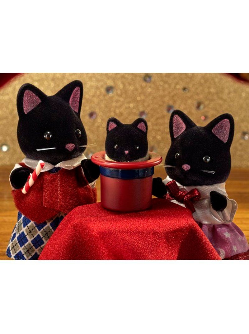 Sylvanian Families 5530 : La famille chat magicien Multicolore - Kiabi