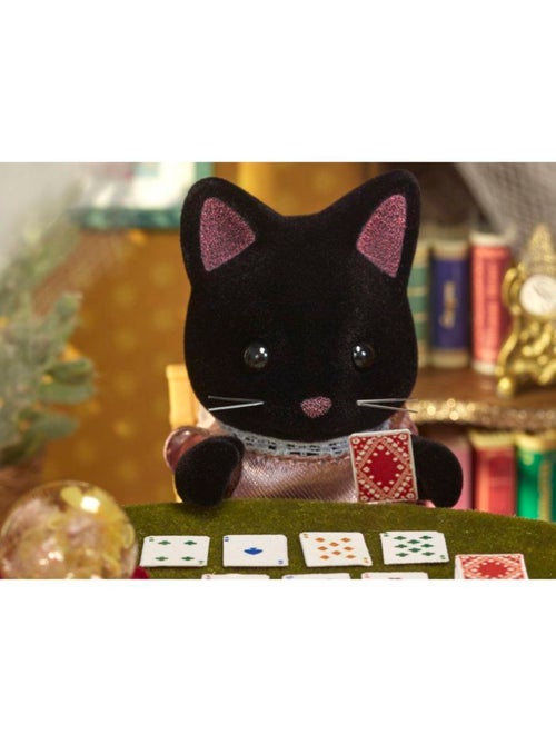 Sylvanian Families 5530 : La famille chat magicien - Kiabi