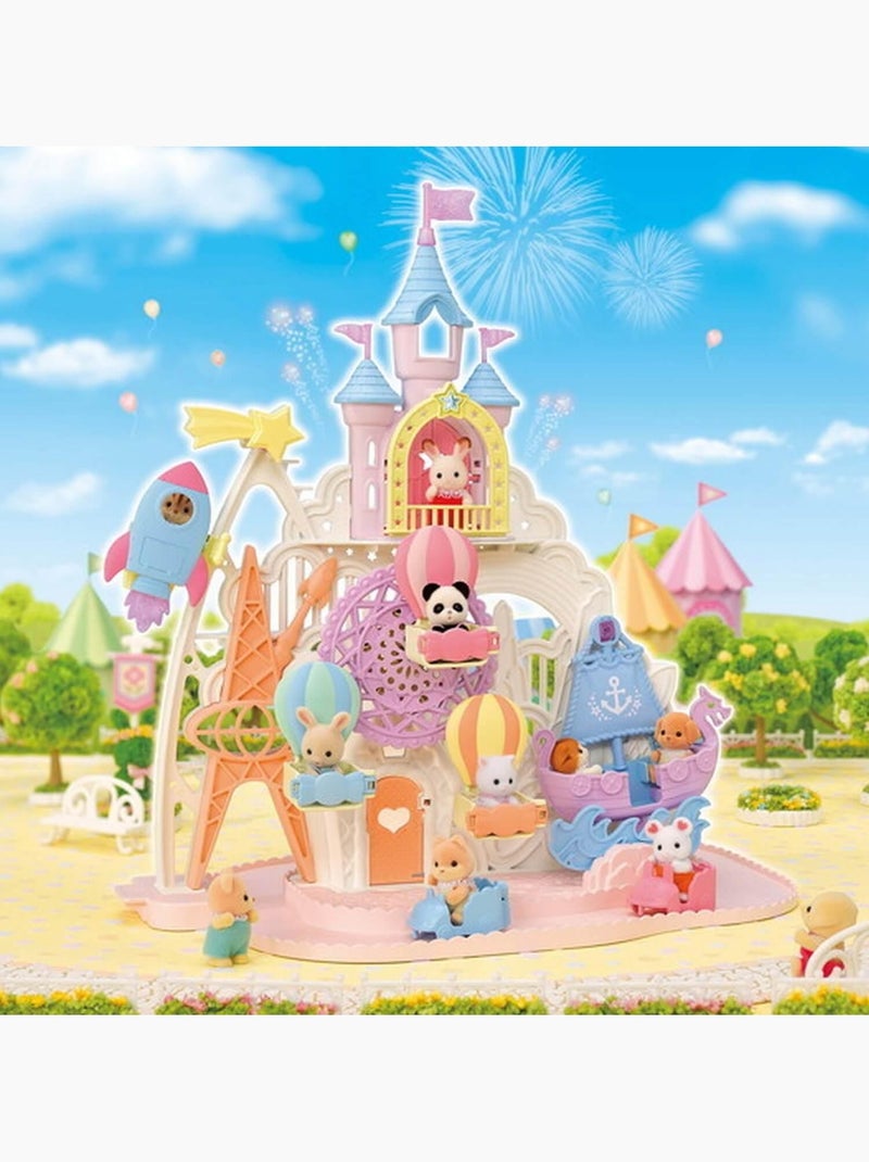 Sylvanian Families 5537 : Le parc d'attractions féérique Blanc - Kiabi