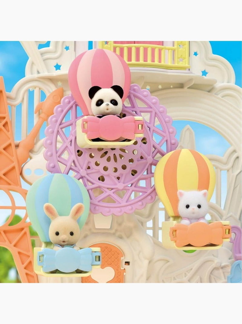 Sylvanian Families 5537 : Le parc d'attractions féérique Blanc - Kiabi