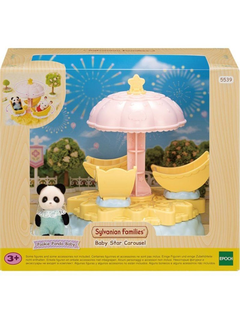 Sylvanian Families 5539 : Le carrousel étoilé Multicolore - Kiabi