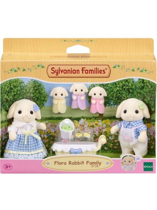 Sylvanian families 5735 - la famille lapin bélier - Kiabi