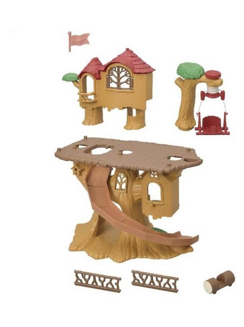 Sylvanian Families : La cabane dans les arbres Multicolore - Kiabi