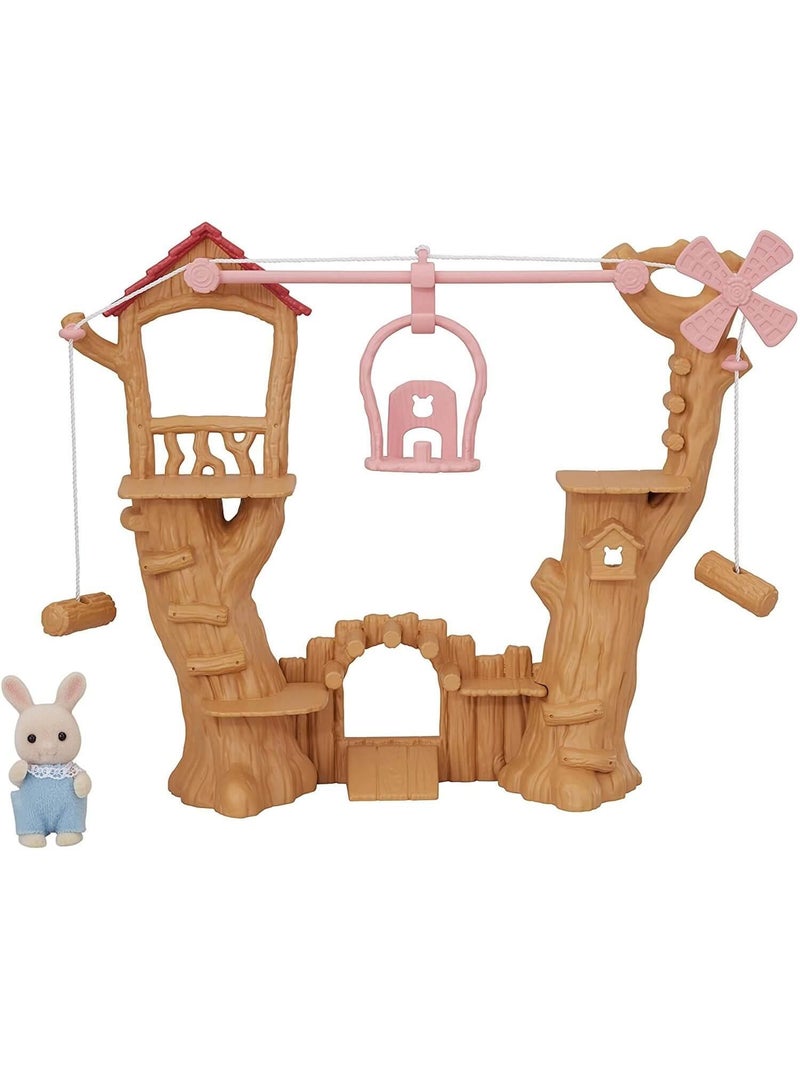 Sylvanian Families : La tyrolienne des bébés Beige - Kiabi