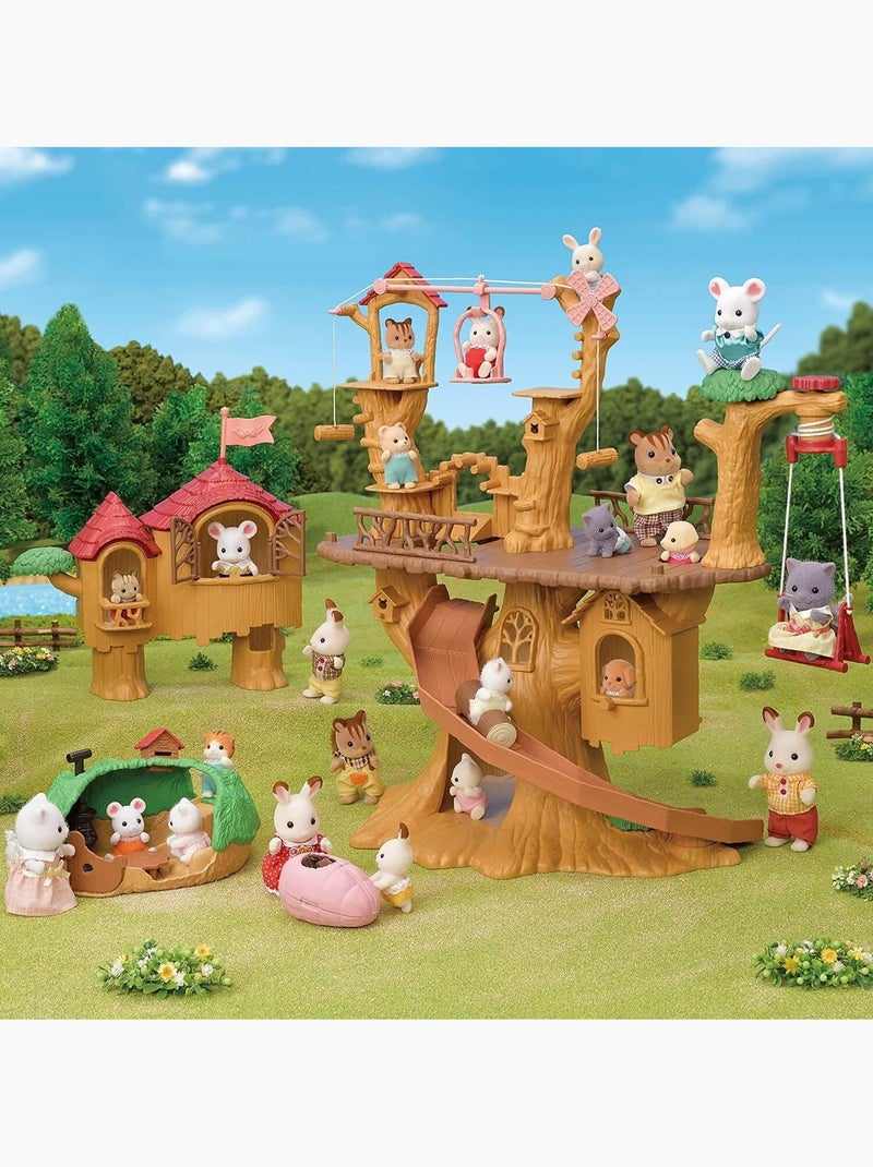Sylvanian Families : La tyrolienne des bébés Beige - Kiabi
