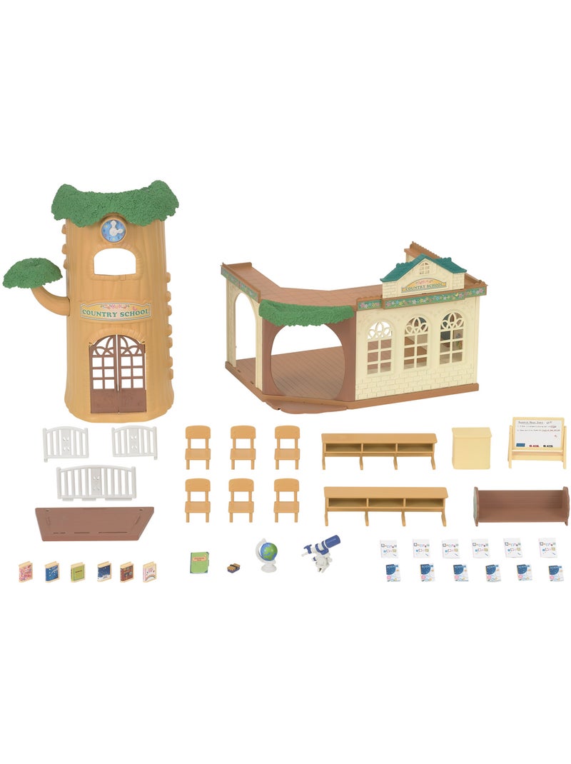Sylvanian Family 5105 : Ecole de la forêt Multicolore - Kiabi