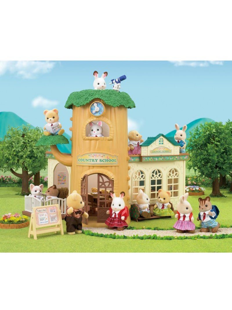 Sylvanian Family 5105 : Ecole de la forêt Multicolore - Kiabi
