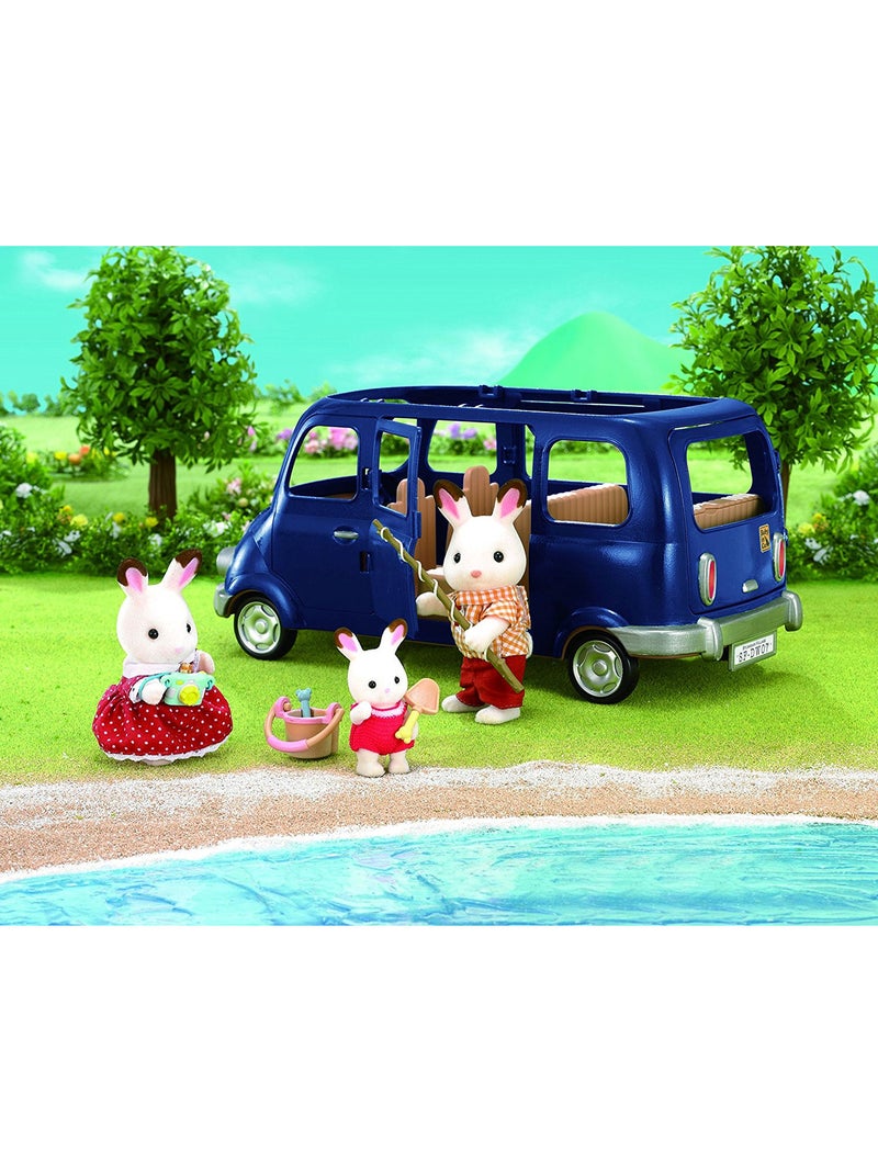 Sylvanian Family 5274 : Monospace 7 places Multicolore - Kiabi