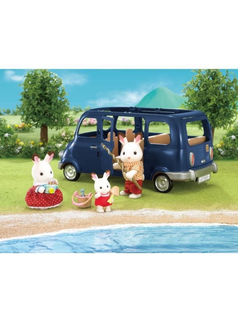 Sylvanian Family 5274 : Monospace 7 places Multicolore - Kiabi
