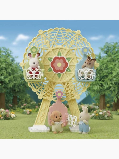 Sylvanian Family 5333 : La grande roue et Milo le bébé caniche - Kiabi Sylvanian Family 5333 : La grande roue et Milo le bébé caniche - Kiabi