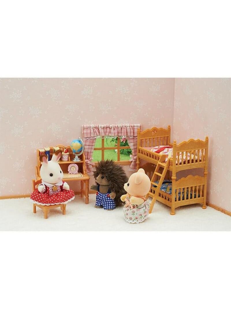 Sylvanian Family 5338 : La chambre des enfants Beige - Kiabi