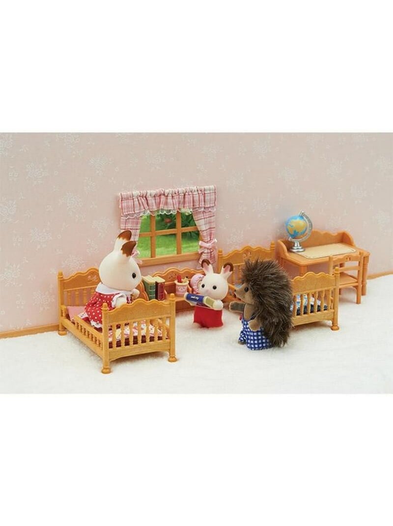 Sylvanian Family 5338 : La chambre des enfants Beige - Kiabi