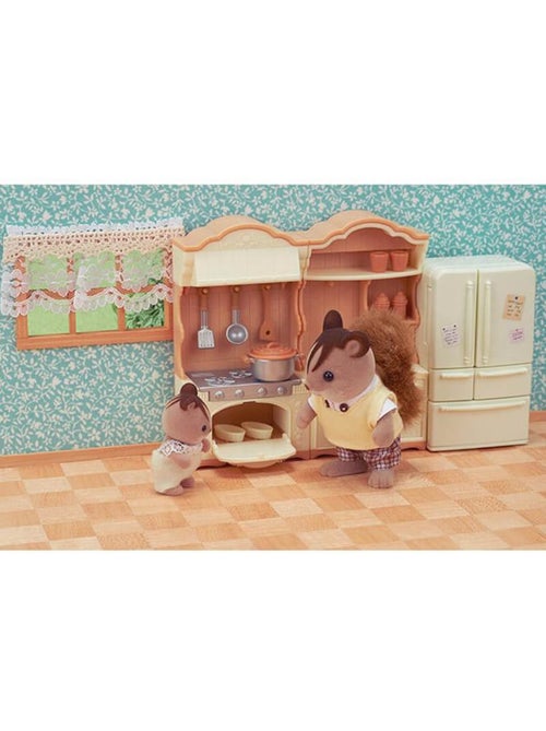 Sylvanian Family 5341 : La cuisine aménagée - Kiabi