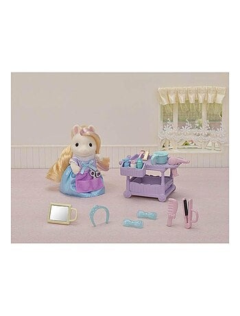 Sylvanian Family 5644 : La maman poney et son kit de coiffure
