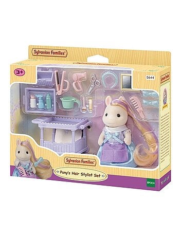 Sylvanian Family 5644 : La maman poney et son kit de coiffure