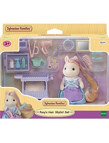 Sylvanian Family 5644 : La maman poney et son kit de coiffure
