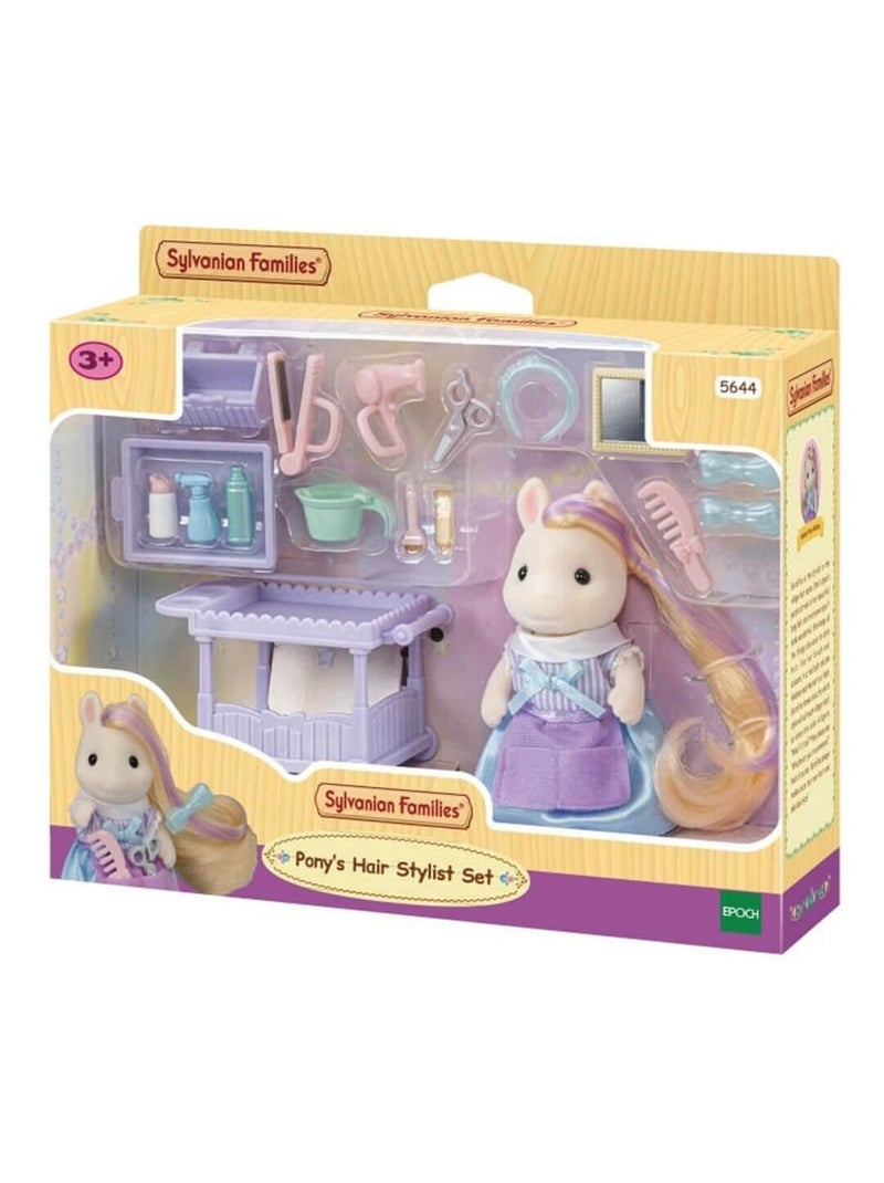 Sylvanian Family 5644 : La maman poney et son kit de coiffure Multicolore - Kiabi