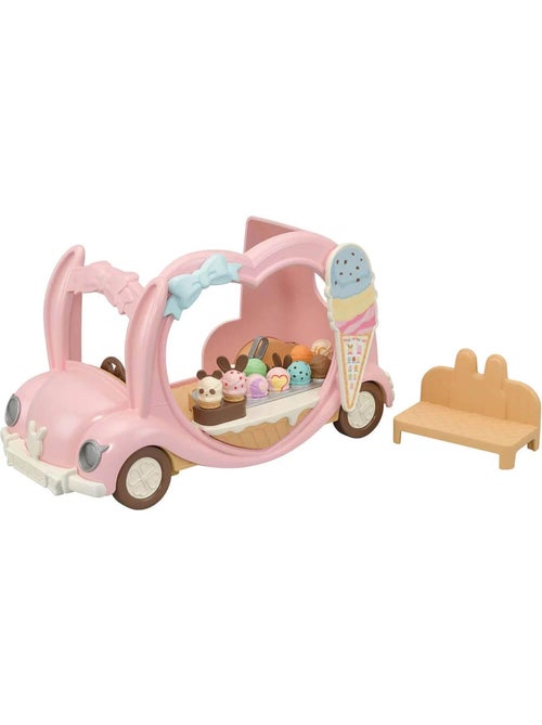 Sylvanian Family 5651 : Le marchand de glace ambulant - Kiabi