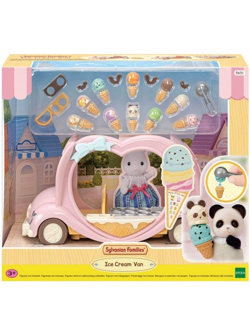 Sylvanian Family 5651 : Le marchand de glace ambulant - Kiabi
