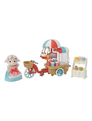 Sylvanian Family 5653 : La maman mouton et son stand de popcorn